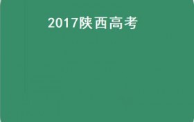 2017陕西高考（2017陕西高考文科状元）
